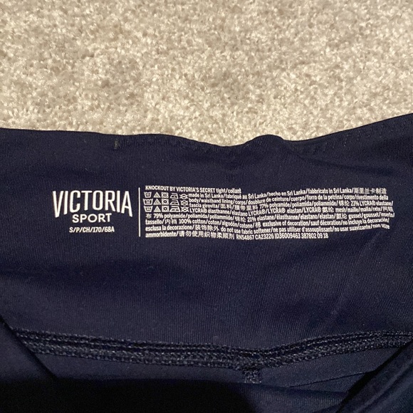 Victoria Secret small Navy leggings - Picture 4 of 4